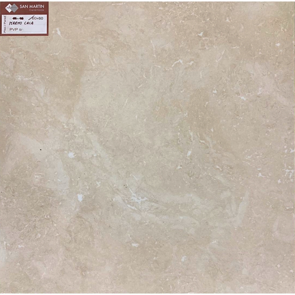 PISO 60X60 UNI MARMO CALA SM 1.80